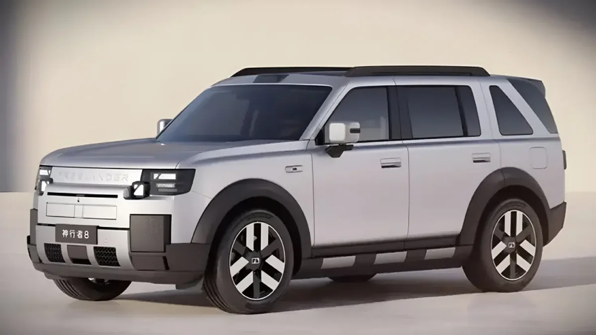 Chery–JLR Freelander 8 से पर्दा उठा – Huawei ADS 5 और CATL 6C फास्ट चार्जिंग के साथ